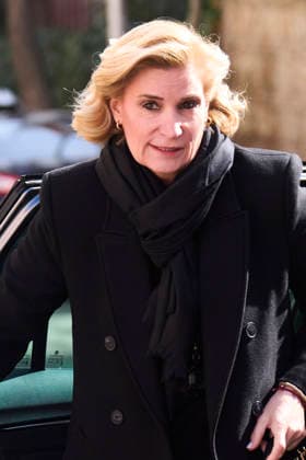 24-02-2026 Madrid Maria Zurita attends a service in memory of Princess Irene held at the Greek Orthodox Cathedral of Saint Andrew and Saint Demetrius in Madrid, Spain. Princess Irene, the younger sister of Queen Sofia of Spain and of the former King Constantine, died aged 83 on 15 January in Madrid. No Spain Â  Copyright: xPPEx