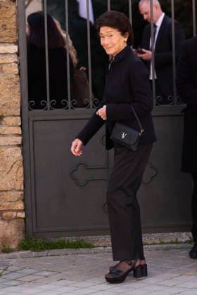 24-02-2026 Madrid Paloma O Shea attends a service in memory of Princess Irene held at the Greek Orthodox Cathedral of Saint Andrew and Saint Demetrius in Madrid, Spain. Princess Irene, the younger sister of Queen Sofia of Spain and of the former King Constantine, died aged 83 on 15 January in Madrid. No Spain Â  Copyright: xPPEx