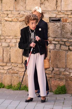 24-02-2026 Madrid Piru Urquijo attends a service in memory of Princess Irene held at the Greek Orthodox Cathedral of Saint Andrew and Saint Demetrius in Madrid, Spain. Princess Irene, the younger sister of Queen Sofia of Spain and of the former King Constantine, died aged 83 on 15 January in Madrid. No Spain Â  Copyright: xPPEx