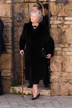 24-02-2026 Madrid Anne of Orleans attends a service in memory of Princess Irene held at the Greek Orthodox Cathedral of Saint Andrew and Saint Demetrius in Madrid, Spain. Princess Irene, the younger sister of Queen Sofia of Spain and of the former King Constantine, died aged 83 on 15 January in Madrid. No Spain Â  Copyright: xPPEx