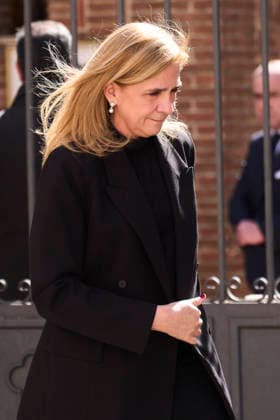 24-02-2026 Madrid Infanta Cristina attends a service in memory of Princess Irene held at the Greek Orthodox Cathedral of Saint Andrew and Saint Demetrius in Madrid, Spain. Princess Irene, the younger sister of Queen Sofia of Spain and of the former King Constantine, died aged 83 on 15 January in Madrid. No Spain Â  Copyright: xPPEx