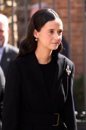 24-02-2026 Madrid Victoria Federica attends a service in memory of Princess Irene held at the Greek Orthodox Cathedral of Saint Andrew and Saint Demetrius in Madrid, Spain. Princess Irene, the younger sister of Queen Sofia of Spain and of the former King Constantine, died aged 83 on 15 January in Madrid. No Spain Â  Copyright: xPPEx