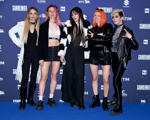Sanremo, 76th Italian Song Festival - Rag Dolls photocall - in the photo: Rag Dolls  Copyright: xTerenghi PoolxSanremo02x xipa-agency.netx xPoolxSanremox02x IPA_Agency_IPA71966829
