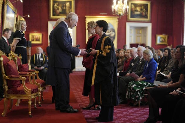 King Charles and Queen Camilla host Queen Elizabeth Prizes for Education at St James s Palace in London, UK, 24 February 2026 King Charles III presents the Queen Elizabeth Prize for Education to representatives from the University of Nottingham, at St James s Palace in London. The Queen Elizabeth Prizes for Higher and Further Education are part of the UK national honours system, recognising at the highest level of state outstanding work in universities and colleges. Picture date: Tuesday February 24, 2026., Credit:Aaron Chown Avalon UK, London  Copyright: xAaronxChownx xAvalonx 1077921565