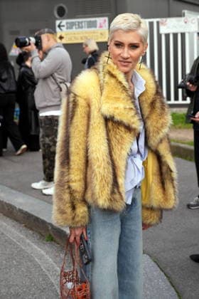 Milan, Women s Fashion Week, Milan Fashion Week Women, Influencers, Fans, Celebrities at the Diesel Fashion Show at Superstudio Maxi on Via Moncucco  Copyright: xDuilioxPiaggesix xipa-agency.netx xDuilioxPiaggesix IPA_Agency_IPA71968521