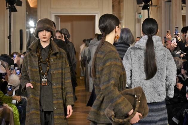 Milan, Italy Martino Midali Milan Fashion Week Women s collections Fall Winter 2026-27 season In the photo: Martino Midali show fashion show  Copyright: xNickxZonnax xipa-agency.netx xNickxZonnax IPA_Agency_IPA71971070