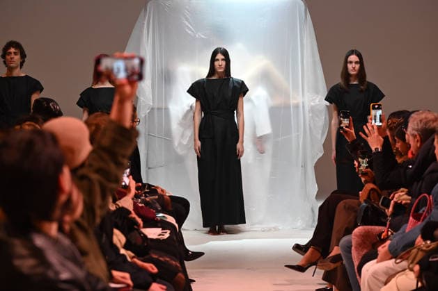 Milan, Milan Women s Fashion Week Fall Winter 2026 27 - Women s Fashion, Fall Winter 2026 27 - Casa Preti fashion show - catwalk in the photo: model  Copyright: xSimonaxChiocciax xipa-agency.netx xFotosickix IPA_Agency_IPA71976502