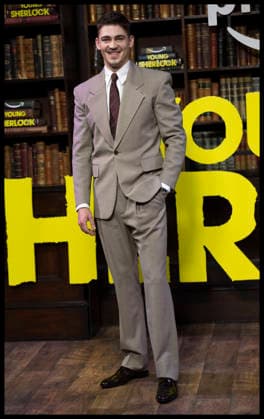 . 24 02 2026. London, United Kingdom. Actor Hero Fiennes Tiffin arriving at the Young Sherlock premiere in London.  xStephenxLockx xi-Imagesx IIM-26590-0030