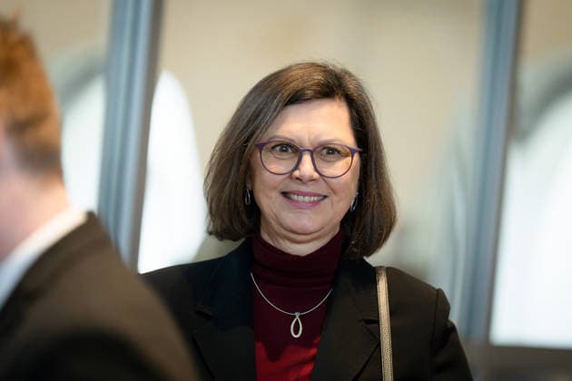 Trauerstaatsakt für Rita Süssmuth Bundestag würdigt die ehemalige Bundestagspräsidentin Rita Süssmuth mit einem Trauerstaatsakt, Ilse Aigner, Präsidentin, Bayerischer Landtag Berlin Berlin GER *** Act of mourning for Rita Süssmuth Bundestag honors former Bundestag President Rita Süssmuth with an act of mourning, Ilse Aigner, President, Bavarian State Parliament Berlin Berlin GER