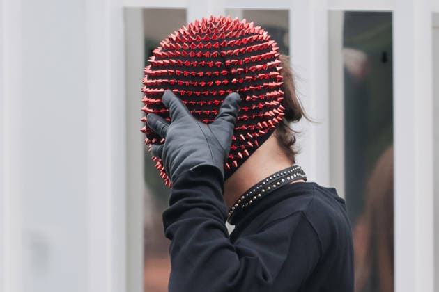 Milan, Milan Fashion Week Womenswear Fall Winter 2026 2027 - Women s Fashion, Fall Winter 2026 2027 - Diesel Fashion Show - Guest Arrivals. Pictured: Guest  Copyright: xAlessandroxBremecx xipa-agency.netx xx IPA_Agency_IPA71983408