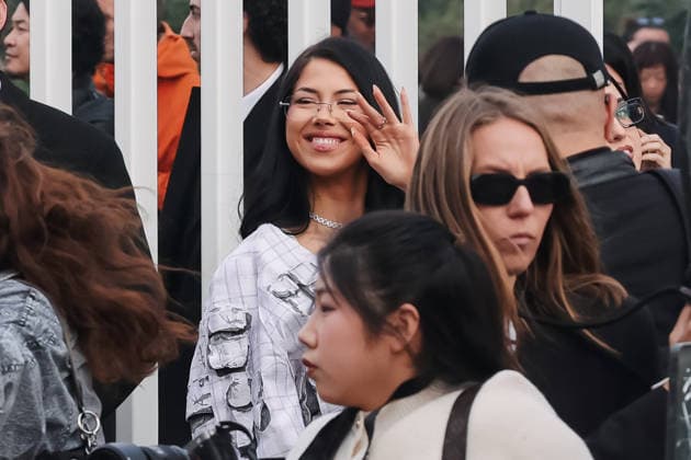 Milan, Milan Fashion Week Womenswear Fall Winter 2026 2027 - Women s Fashion, Fall Winter 2026 2027 - Diesel Fashion Show - Guest Arrivals. Pictured: Anna Pepe (singer)  Copyright: xAlessandroxBremecx xipa-agency.netx xx IPA_Agency_IPA71983485
