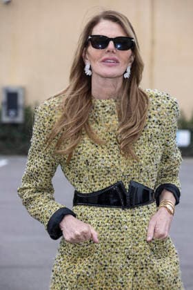 Diesel - Guest arrival - Milan Fashion Week - Womenswear Fall Winter 2026 2027 MILAN, ITALY - FEBRUARY 24: Anna Dello Russo is seen outside Diesel show during the Milan Fashion Week - Womenswear Fall Winter 2026 2027 on February 24, 2026 in Milan, Italy. Photo by Marco Piovanotto Abacapress.com  Copyright: xPiovanottoxMarco ABACAx