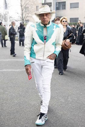 Diesel - Guest arrival - Milan Fashion Week - Womenswear Fall Winter 2026 2027 MILAN, ITALY - FEBRUARY 24: James Goldstein is seen outside Diesel show during the Milan Fashion Week - Womenswear Fall Winter 2026 2027 on February 24, 2026 in Milan, Italy. Photo by Marco Piovanotto Abacapress.com  Copyright: xPiovanottoxMarco ABACAx