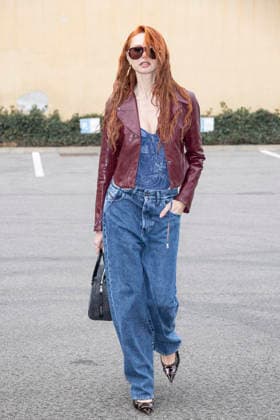 Diesel - Guest arrival - Milan Fashion Week - Womenswear Fall Winter 2026 2027 MILAN, ITALY - FEBRUARY 24: Evelyn Kazantzoglou is seen outside Diesel show during the Milan Fashion Week - Womenswear Fall Winter 2026 2027 on February 24, 2026 in Milan, Italy. Photo by Marco Piovanotto Abacapress.com  Copyright: xPiovanottoxMarco ABACAx