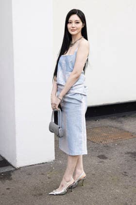 Diesel - Guest arrival - Milan Fashion Week - Womenswear Fall Winter 2026 2027 MILAN, ITALY - FEBRUARY 24: Ningning is seen outside Diesel show during the Milan Fashion Week - Womenswear Fall Winter 2026 2027 on February 24, 2026 in Milan, Italy. Photo by Marco Piovanotto Abacapress.com  Copyright: xPiovanottoxMarco ABACAx