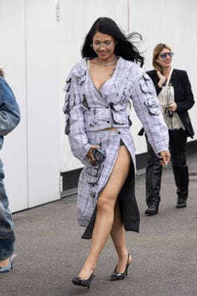 Diesel - Guest arrival - Milan Fashion Week - Womenswear Fall Winter 2026 2027 MILAN, ITALY - FEBRUARY 24: Anna Pepe is seen outside Diesel show during the Milan Fashion Week - Womenswear Fall Winter 2026 2027 on February 24, 2026 in Milan, Italy. Photo by Marco Piovanotto Abacapress.com  Copyright: xPiovanottoxMarco ABACAx