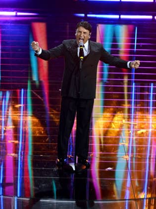 Sanremo, 76th Italian Song Festival - First Night. Pictured is Sal Da Vinci.  Copyright: xAlbertoxTerenghix xPoolxSanremox02x xipa-agency.netx xPoolxSanremox02x IPA_Agency_IPA71987452