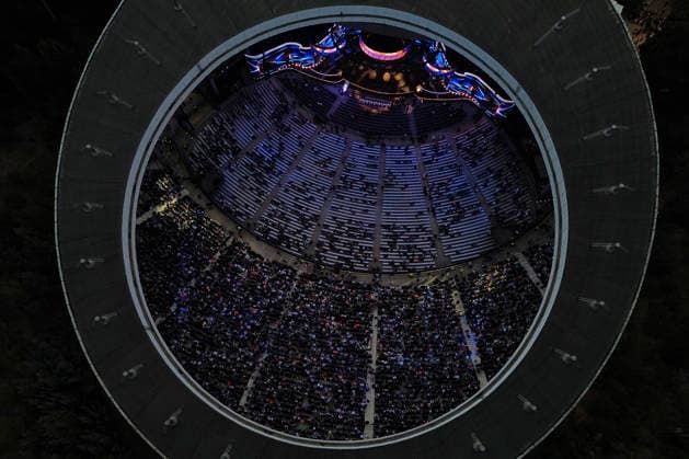 Vina del Mar, February 24, 2026 The Quinta Vergara is photographed during the third night of the LXV Festival de la Cancion de la Ciudad Andres Pina Aton Chile, Vina del Mar Chile Aton 1128058  Copyright: ANDRESxPINA ATONxCHILE
