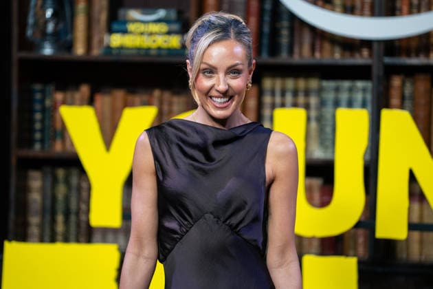 Young Sherlock World Premiere in London, UK - 24 Feb 2026 Amy Dowden MBE attends the Young Sherlock World Premiere at Queen Elizabeth Hall. London United Kingdom Copyright: xLounisxTiarx xSOPAxImagesx _DSC2216