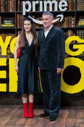 Young Sherlock World Premiere in London, UK - 24 Feb 2026 Matthew Parkhill and Daughter attend the Young Sherlock World Premiere at Queen Elizabeth Hall. London United Kingdom Copyright: xLounisxTiarx xSOPAxImagesx _DSC2228