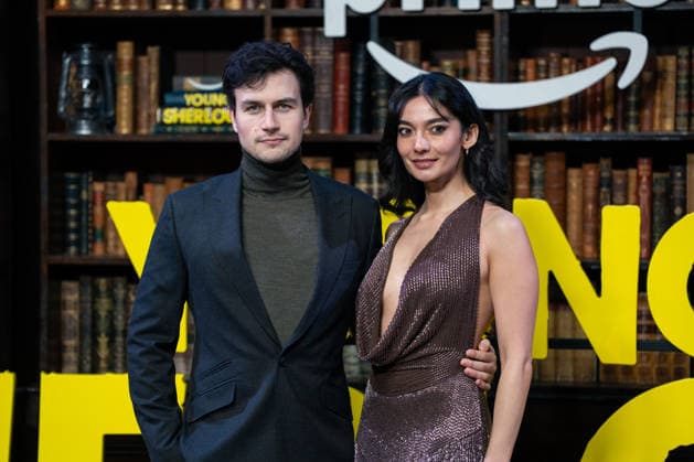 Young Sherlock World Premiere in London, UK - 24 Feb 2026 Jessica Zhou and guest attend the Young Sherlock World Premiere at Queen Elizabeth Hall. London United Kingdom Copyright: xLounisxTiarx xSOPAxImagesx _DSC1786
