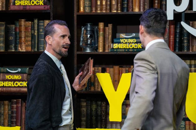 February 24, 2026, London, United Kingdom: Joseph Fiennes and Hero Fiennes Tiffin attend the Young Sherlock World Premiere at Queen Elizabeth Hall. London United Kingdom - ZUMAs197 20260224_aaa_s197_127 Copyright: xLounisxTiarx
