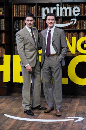 February 24, 2026, London, United Kingdom: Hero Fiennes Tiffin and Donal Finn attend the Young Sherlock World Premiere at Queen Elizabeth Hall. London United Kingdom - ZUMAs197 20260224_aaa_s197_129 Copyright: xLounisxTiarx