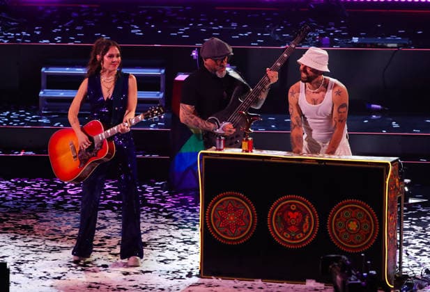 Vina del Mar, February 24, 2026 Jesse Joy during his performance at the Festival la cancion de Vina del Mar Manuel Lema Aton Chile, Vina del Mar Chile Aton 1128173  Copyright: JonnathanxOyarzun
