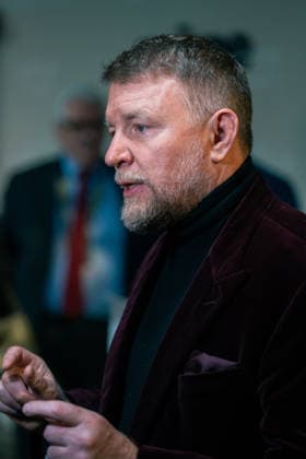 February 24, 2026, London, United Kingdom: Guy Ritchie attends the Young Sherlock World Premiere at Queen Elizabeth Hall. London United Kingdom - ZUMAs197 20260224_aaa_s197_134 Copyright: xLounisxTiarx