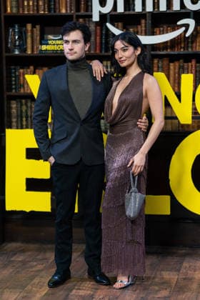 February 24, 2026, London, United Kingdom: Jessica Zhou and guest attend the Young Sherlock World Premiere at Queen Elizabeth Hall. London United Kingdom - ZUMAs197 20260224_aaa_s197_157 Copyright: xLounisxTiarx