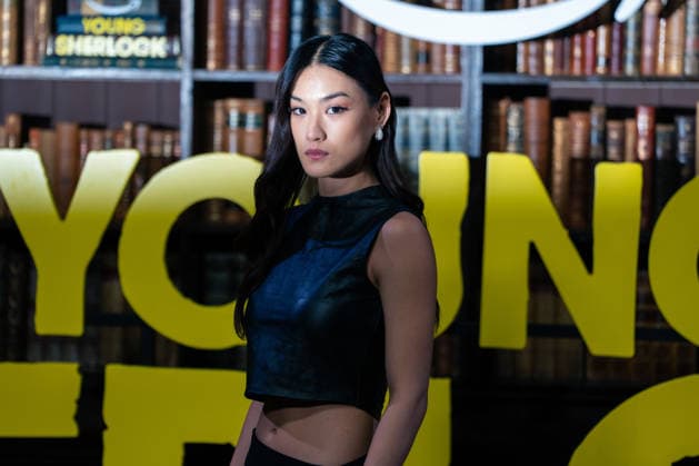 February 24, 2026, London, United Kingdom: Iris Li attends the Young Sherlock World Premiere at Queen Elizabeth Hall. London United Kingdom - ZUMAs197 20260224_aaa_s197_171 Copyright: xLounisxTiarx