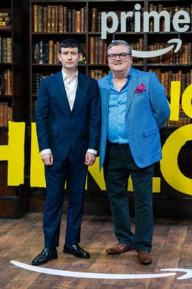 February 24, 2026, London, United Kingdom: Scott Reid and Simon Delaney attend the Young Sherlock World Premiere at Queen Elizabeth Hall. London United Kingdom - ZUMAs197 20260224_aaa_s197_178 Copyright: xLounisxTiarx