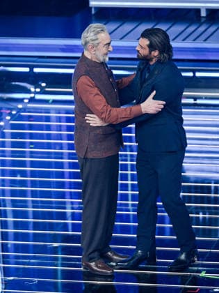Sanremo, 76th Italian Song Festival. First Night. Pictured: Kabir Bedi, Can Yaman  Copyright: xMaurizioxD Avanzox xipa-agency.netx xPoolxSanremox02x IPA_Agency_IPA71991696