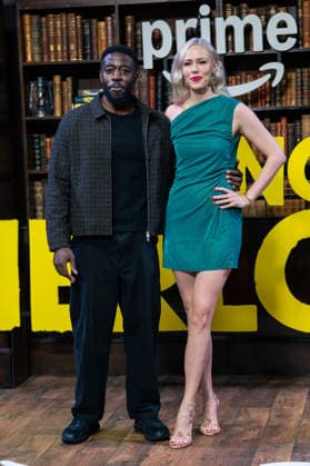 February 24, 2026, London, United Kingdom: Ross Garshong and Ellie Buckley attend the Young Sherlock World Premiere at Queen Elizabeth Hall. London United Kingdom - ZUMAs197 20260224_aaa_s197_201 Copyright: xLounisxTiarx