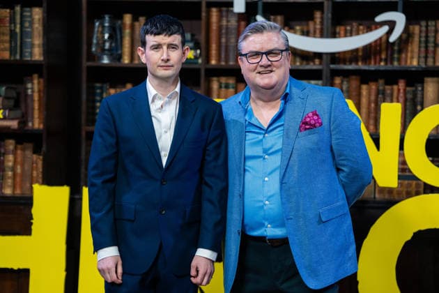 February 24, 2026, London, United Kingdom: Scott Reid and Simon Delaney attend the Young Sherlock World Premiere at Queen Elizabeth Hall. London United Kingdom - ZUMAs197 20260224_aaa_s197_228 Copyright: xLounisxTiarx