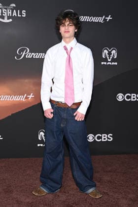 ˜Marshals™ Los Angeles Premiere Brecken Merrill arriving to the Los Angeles premiere of CBS™s Marshals held at the Autry Museum of the American West on February 24, 2026 in Los Angeles, Ca. Los Angeles Autry Museum of the American West California USA Copyright: xLISAxOConnor xAFF-USA.COMx
