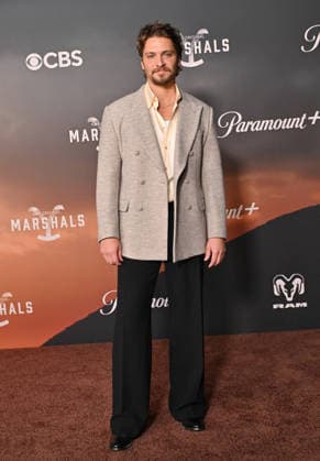 ˜Marshals™ Los Angeles Premiere Luke Grimes arriving to the Los Angeles premiere of CBS™s Marshals held at the Autry Museum of the American West on February 24, 2026 in Los Angeles, Ca. Los Angeles Autry Museum of the American Wes California USA Copyright: xLISAxOConnor xAFF-USA.COMx