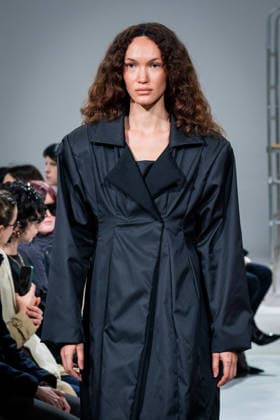Casa Preti fashion show during the Milan Fashion Week - Womenswear Fall Winter 2026 2027 in Milan, Italy, on 24 February 2026. A model walks the runway at Casa Preti fashion show during the Milan Fashion Week - Womenswear Fall Winter 2026 2027 in Milan, Italy, on 24 February 2026., Credit:Stefano Costantino TTL Avalon Italy, Milan  Copyright: xStefanoxCostantinoxTTLx xAvalonx 1078011762