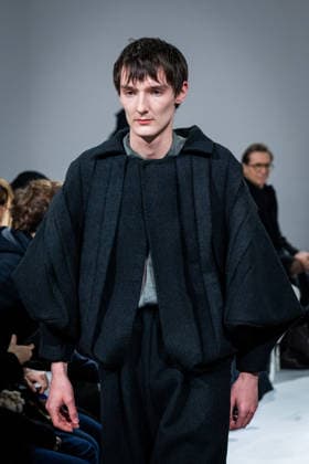 Casa Preti fashion show during the Milan Fashion Week - Womenswear Fall Winter 2026 2027 in Milan, Italy, on 24 February 2026. A model walks the runway at Casa Preti fashion show during the Milan Fashion Week - Womenswear Fall Winter 2026 2027 in Milan, Italy, on 24 February 2026., Credit:Stefano Costantino TTL Avalon Italy, Milan  Copyright: xStefanoxCostantinoxTTLx xAvalonx 1078011896