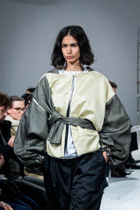 Casa Preti fashion show during the Milan Fashion Week - Womenswear Fall Winter 2026 2027 in Milan, Italy, on 24 February 2026. A model walks the runway at Casa Preti fashion show during the Milan Fashion Week - Womenswear Fall Winter 2026 2027 in Milan, Italy, on 24 February 2026., Credit:Stefano Costantino TTL Avalon Italy, Milan  Copyright: xStefanoxCostantinoxTTLx xAvalonx 1078012067