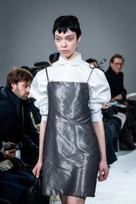 Casa Preti fashion show during the Milan Fashion Week - Womenswear Fall Winter 2026 2027 in Milan, Italy, on 24 February 2026. A model walks the runway at Casa Preti fashion show during the Milan Fashion Week - Womenswear Fall Winter 2026 2027 in Milan, Italy, on 24 February 2026., Credit:Stefano Costantino TTL Avalon Italy, Milan  Copyright: xStefanoxCostantinoxTTLx xAvalonx 1078012251