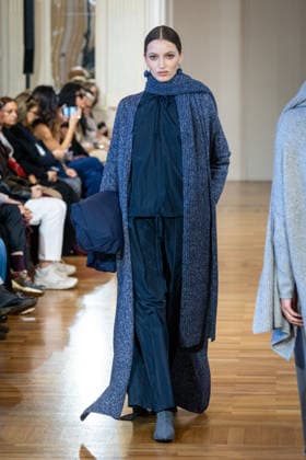 Martino Midali Womenswear Fall Winter 2026 2027 in Milan, Italy, on 24 February 2026 A model walks the runway at Martino Midali fashion show during the Milan Fashion Week - Womenswear Fall Winter 2026 2027 in Milan, Italy, on 24 February 2026., Credit:Stefano Costantino TTL Avalon Italy, Milan  Copyright: xStefanoxCostantinoxTTLx xAvalonx 1078023550