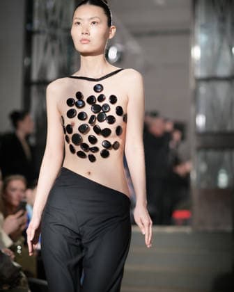February 24, 2026, Milan, Lombardy, Italy: Designer Max Zara Sterck presents her latest collection during a fashion show at Fondazione Sozzani in Milan, Italy, on February 24, 2026. The presentation took place during Milan Fashion Week and featured the unveiling of the designerÃ¢â‚¬â ¢s new creations on the runway. Milan Italy  - ZUMAp285 20260224_zep_p285_037 Copyright: xGennaroxPiscopox