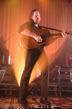 The Paper Kites Perform at The Roundhouse, London Lead singer guitarist Sam Bentley of Australian folk rock band The Paper Kites performs at The Roundhouse, London, England, UK on Tuesday 24 February 2026 as part of their If you Go There I Hope You Find It Tour., Credit:Justin Ng Avalon UK, England, London, The Roundhouse  Copyright: xJustinxNgx xAvalonx 1078023321