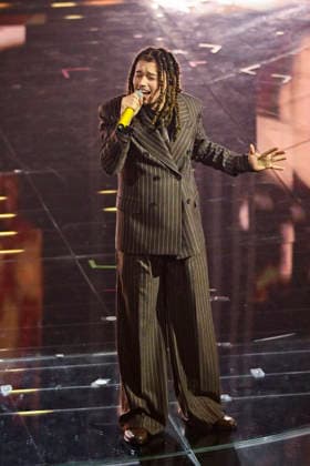 76th Italian Song Festival of Sanremo 1st Evening part 1 Teatro Ariston - Sanremo, Italy SAYF Adam Sayf Viacava 76th Italian Song Festival of Sanremo 1st Evening part 1 Teatro Ariston - Sanremo, Italy 24th February 2026 SGPItalia id 134399_018 Not Exclusive  Copyright: xAlfonsoxCatalano SGPx