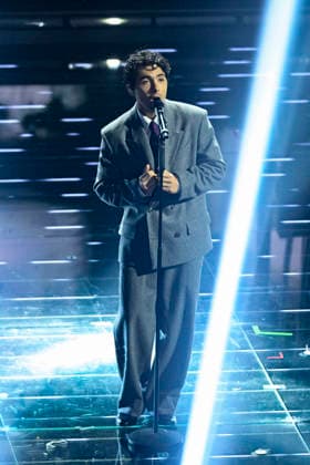76th Italian Song Festival of Sanremo 1st Evening part 1 Teatro Ariston - Sanremo, Italy FULMINACCI Filippo Uttinacci 76th Italian Song Festival of Sanremo 1st Evening part 1 Teatro Ariston - Sanremo, Italy 24th February 2026 SGPItalia id 134399_018 Not Exclusive  Copyright: xAlfonsoxCatalano SGPx