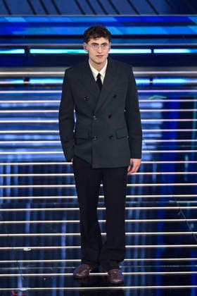 76th Italian Song Festival of Sanremo 1st Evening part 2 Teatro Ariston - Sanremo, Italy Tredicipietro 76th Italian Song Festival of Sanremo 1st Evening part 2 Teatro Ariston - Sanremo, Italy 24th February 2026 SGPItalia id 134399_019 Not Exclusive  Copyright: xAlfonsoxCatalano SGPx