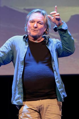 Andreas Kieling mit seinem Programm Mein Leben mit den wilden Tieren im Theater am Tanzbrunnen. Köln, 24.02.2026