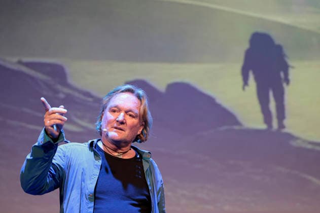 Andreas Kieling mit seinem Programm Mein Leben mit den wilden Tieren im Theater am Tanzbrunnen. Köln, 24.02.2026