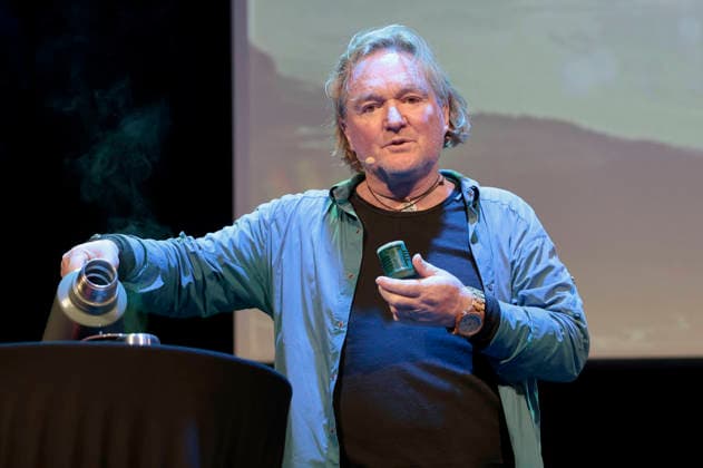 Andreas Kieling mit seinem Programm Mein Leben mit den wilden Tieren im Theater am Tanzbrunnen. Köln, 24.02.2026